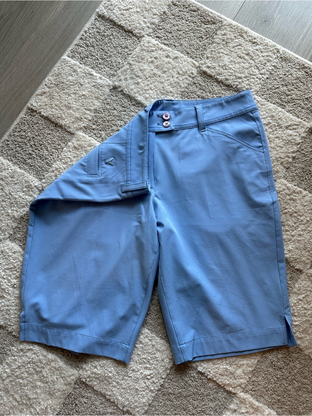 Light Blue Men's Callaway Golf Shorts